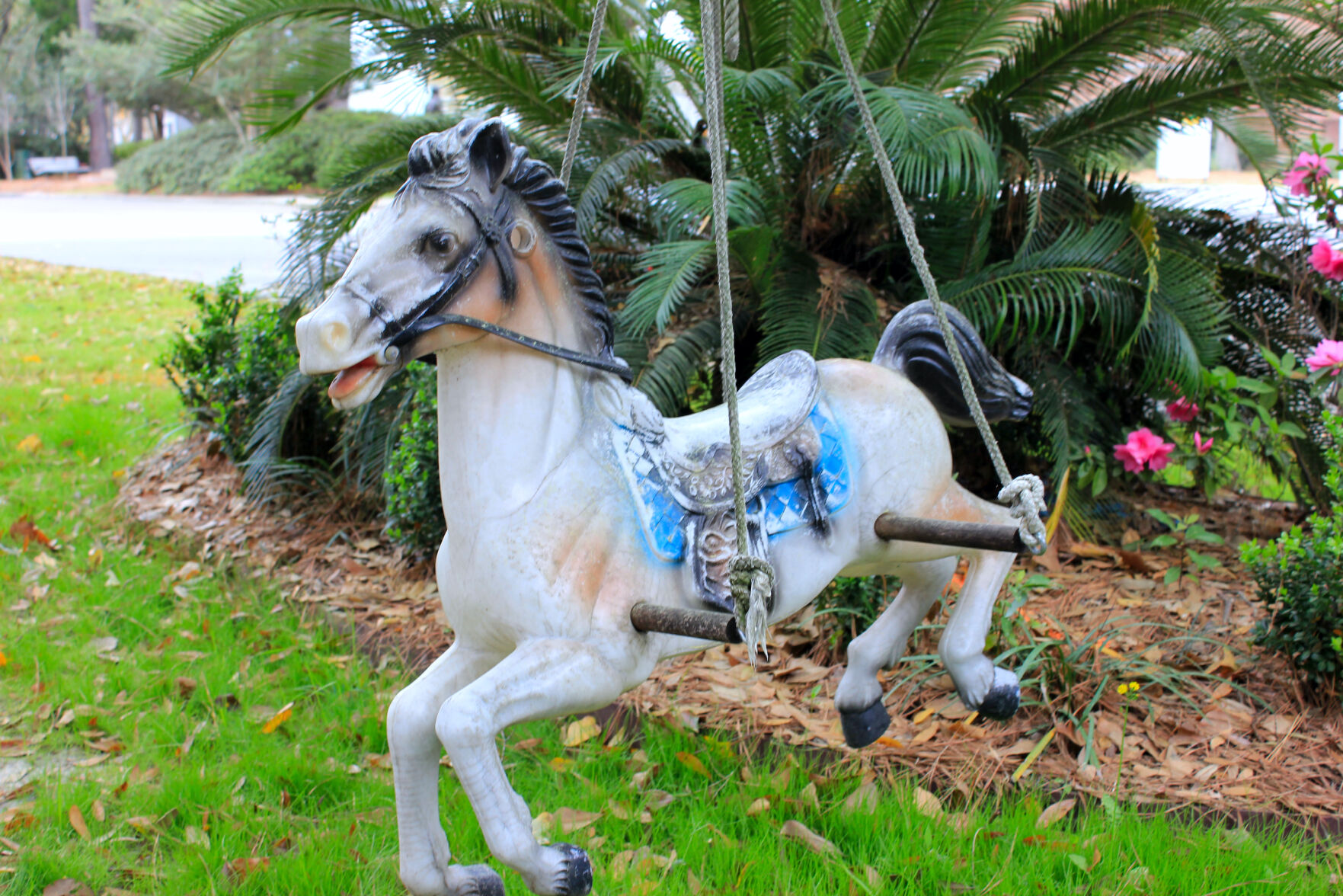 Tickled Pink Swing Horse edit